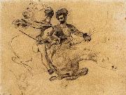 Eugene Delacroix Illustration for Goethe's Faust Spain oil painting artist